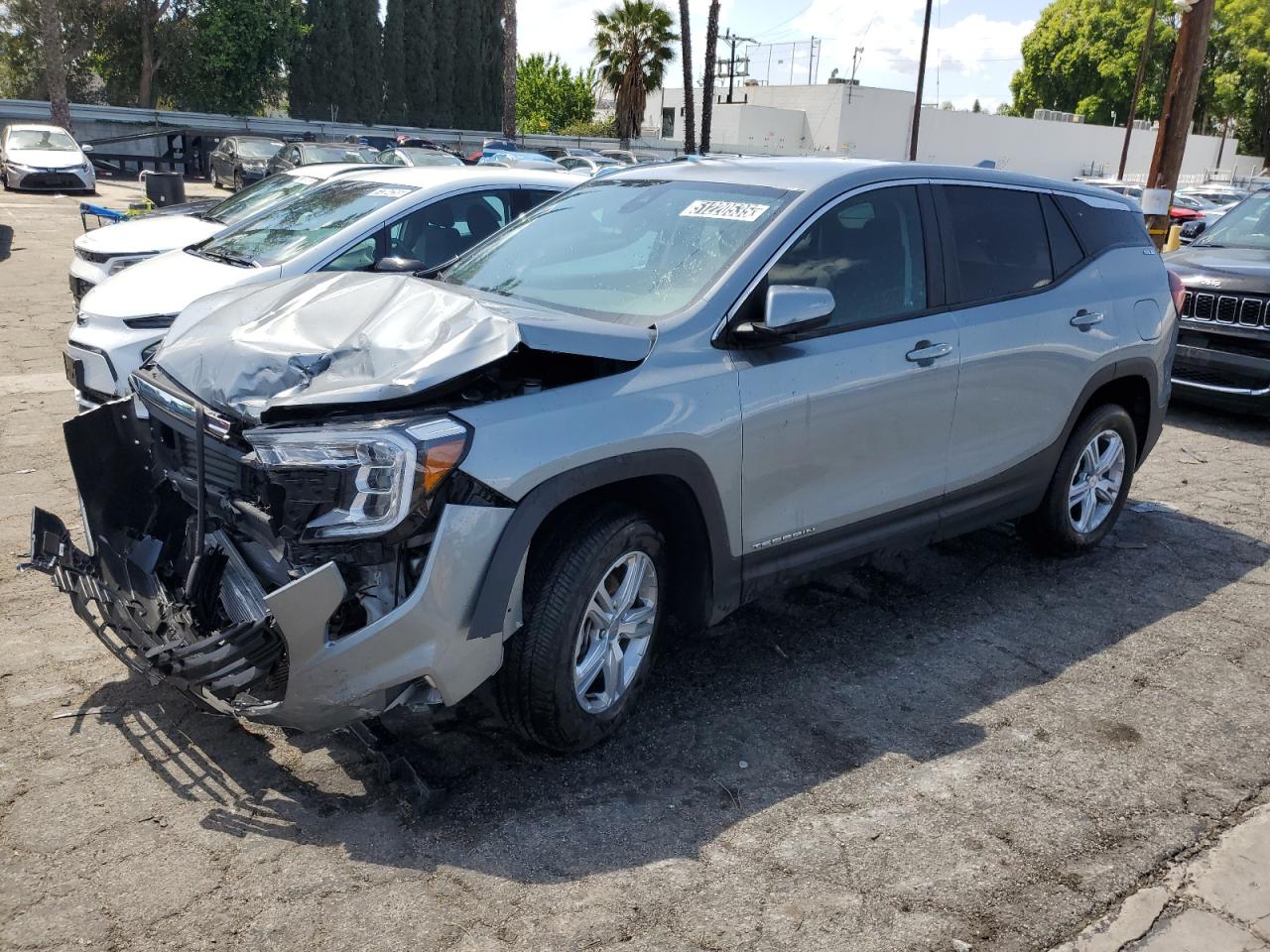 2024 Gmc Terrain Sle продається в Van Nuys, CA - Front End