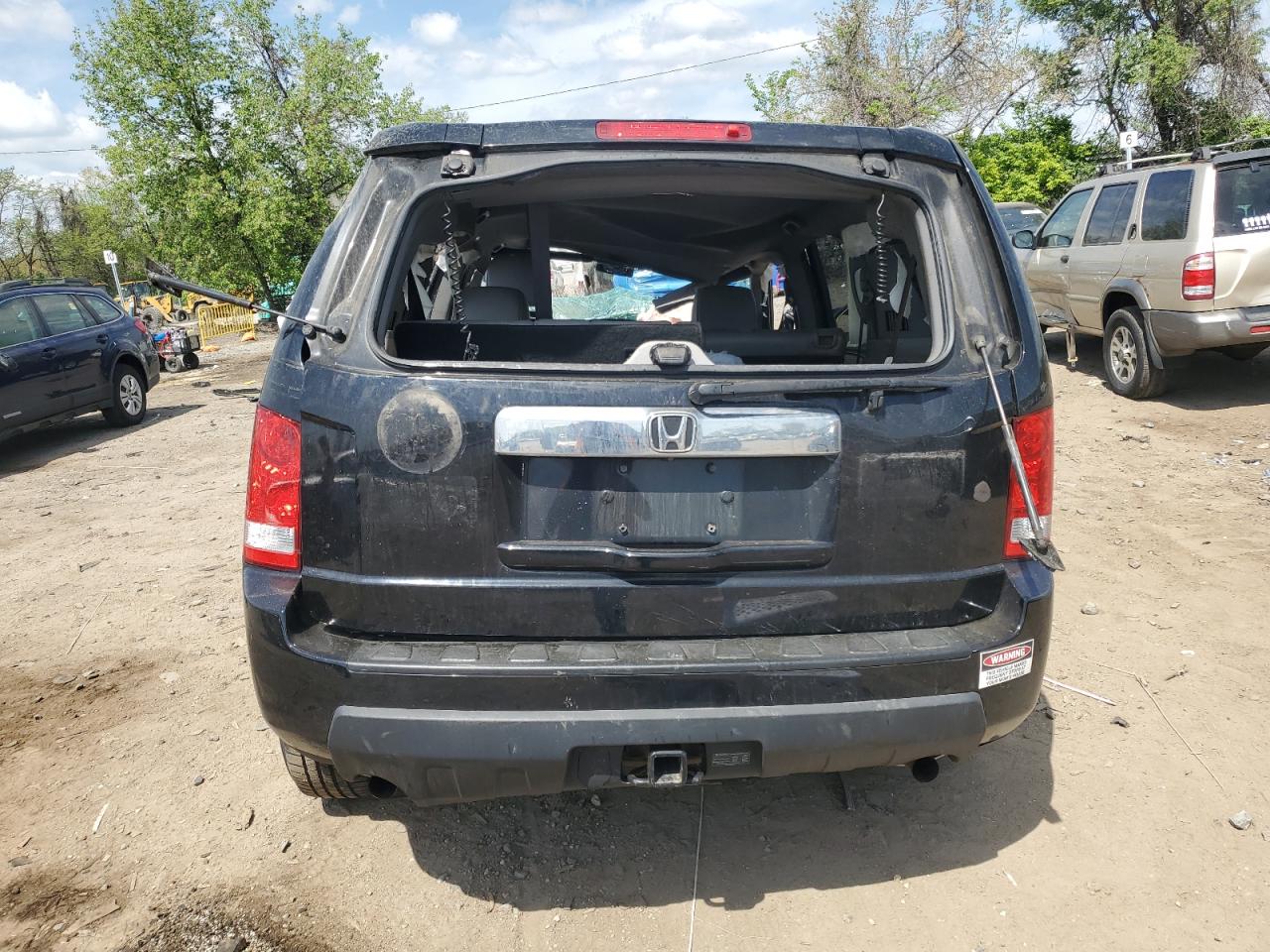 2011 Honda Pilot Exln VIN: 5FNYF4H79BB070918 Lot: 54126375