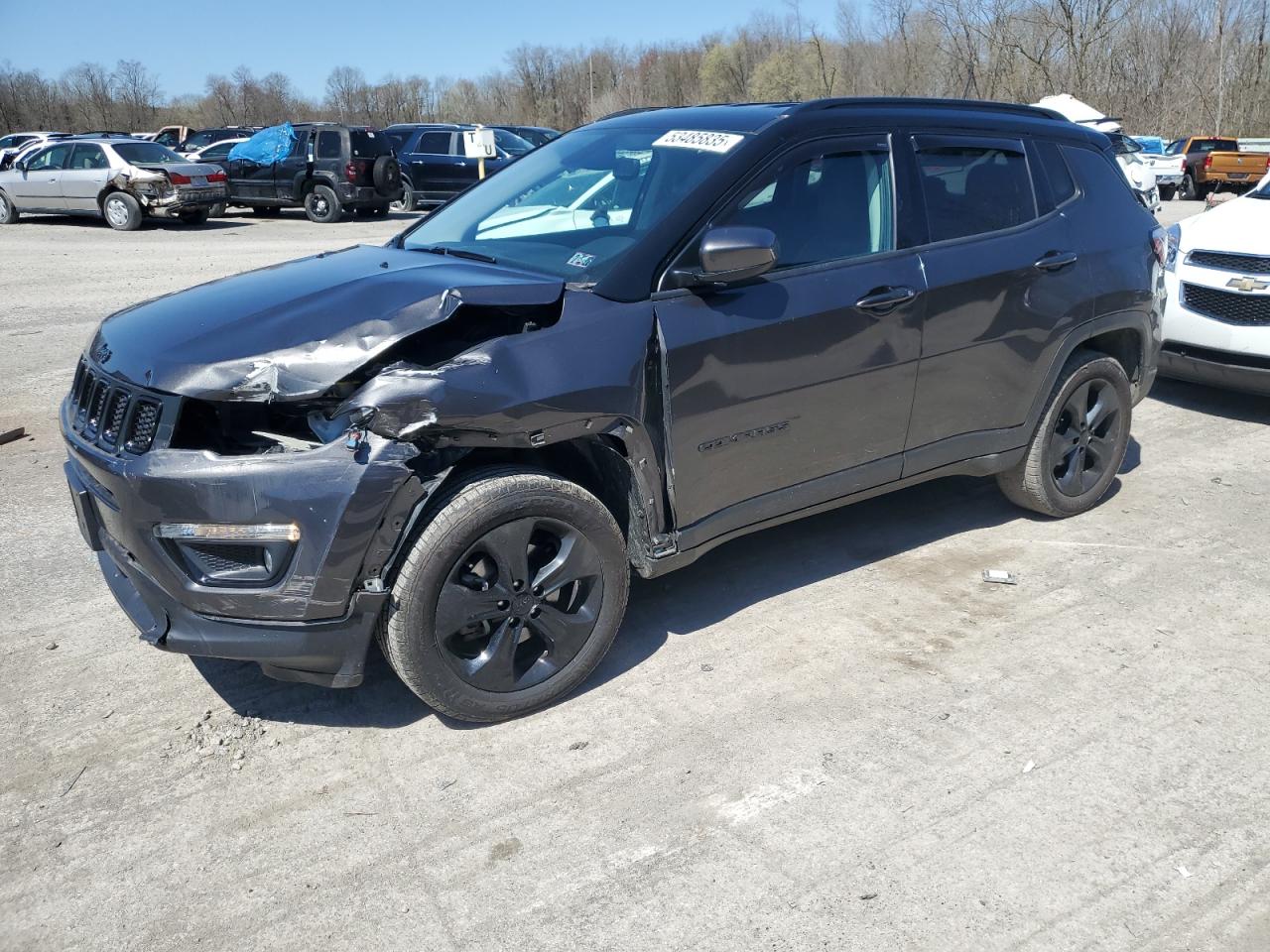 2019 Jeep Compass Latitude للبيع في Ellwood City، PA - Front End