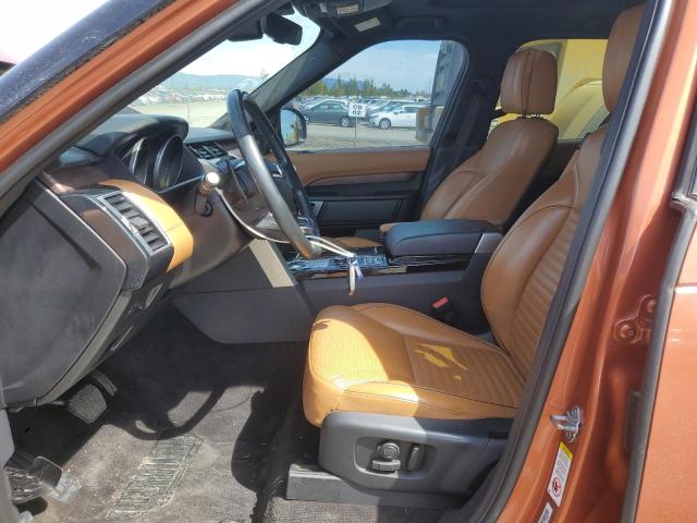  LAND ROVER DISCOVERY 2017 Orange