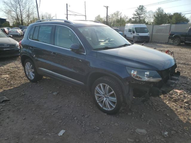  VOLKSWAGEN TIGUAN 2014 Синий