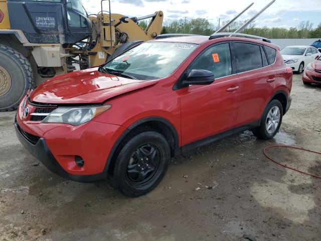  TOYOTA RAV4 2015 Красный