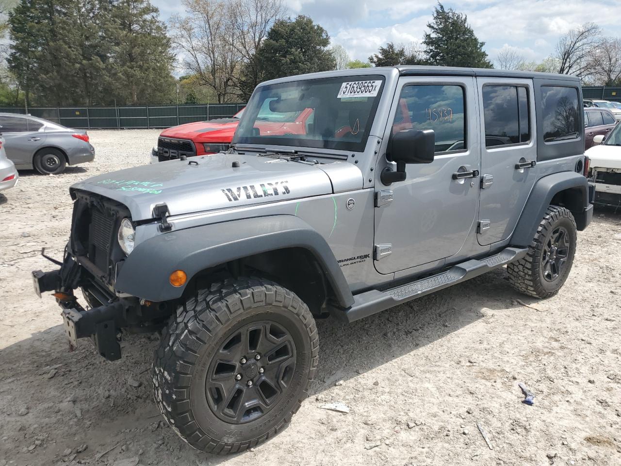 2018 Jeep Wrangler Unlimited Sport იყიდება Madisonville-ში, TN - Front End