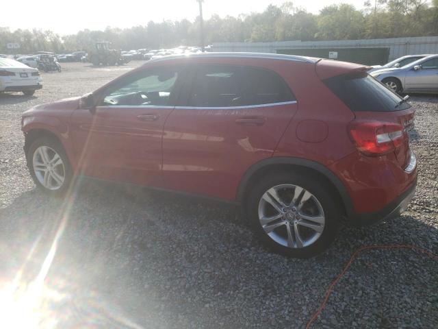  MERCEDES-BENZ GLA-CLASS 2016 Red