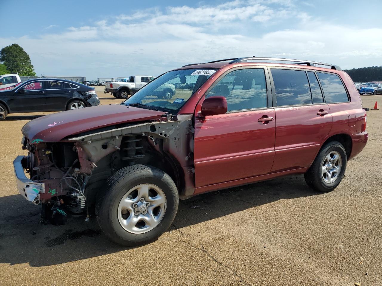 2004 Toyota Highlander Base na sprzedaż w Longview, TX - Front End