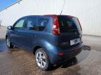 2012 NISSAN NOTE N-TEC for sale at Copart CHESTER