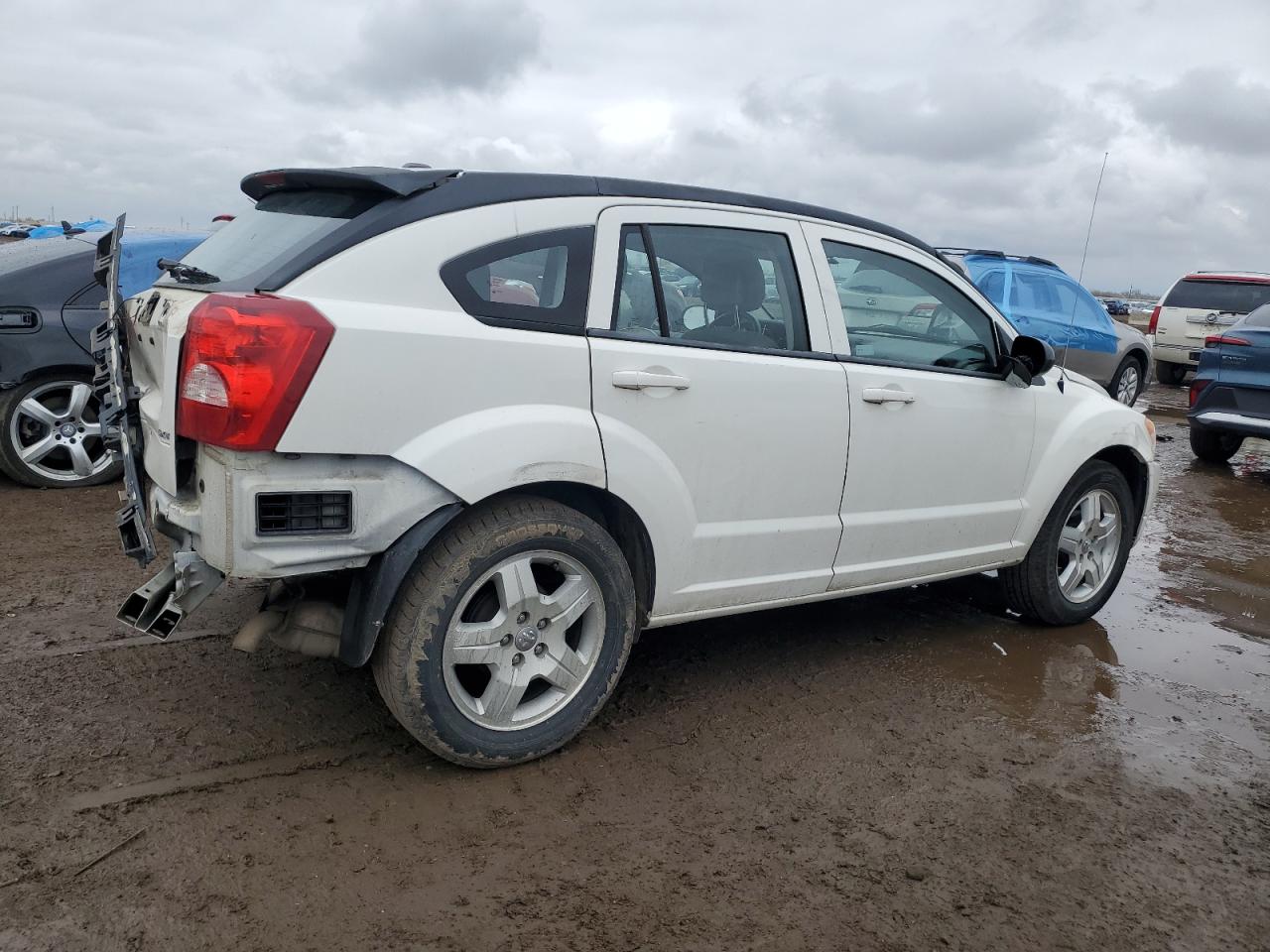 2010 Dodge Caliber Sxt white null gas 1B3CB4HA2AD571559 photo #4