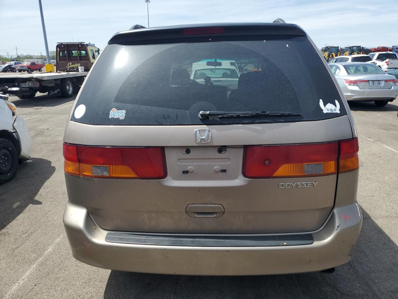 2004 Honda Odyssey Ex VIN: 5FNRL18644B083467 Lot: 54240945