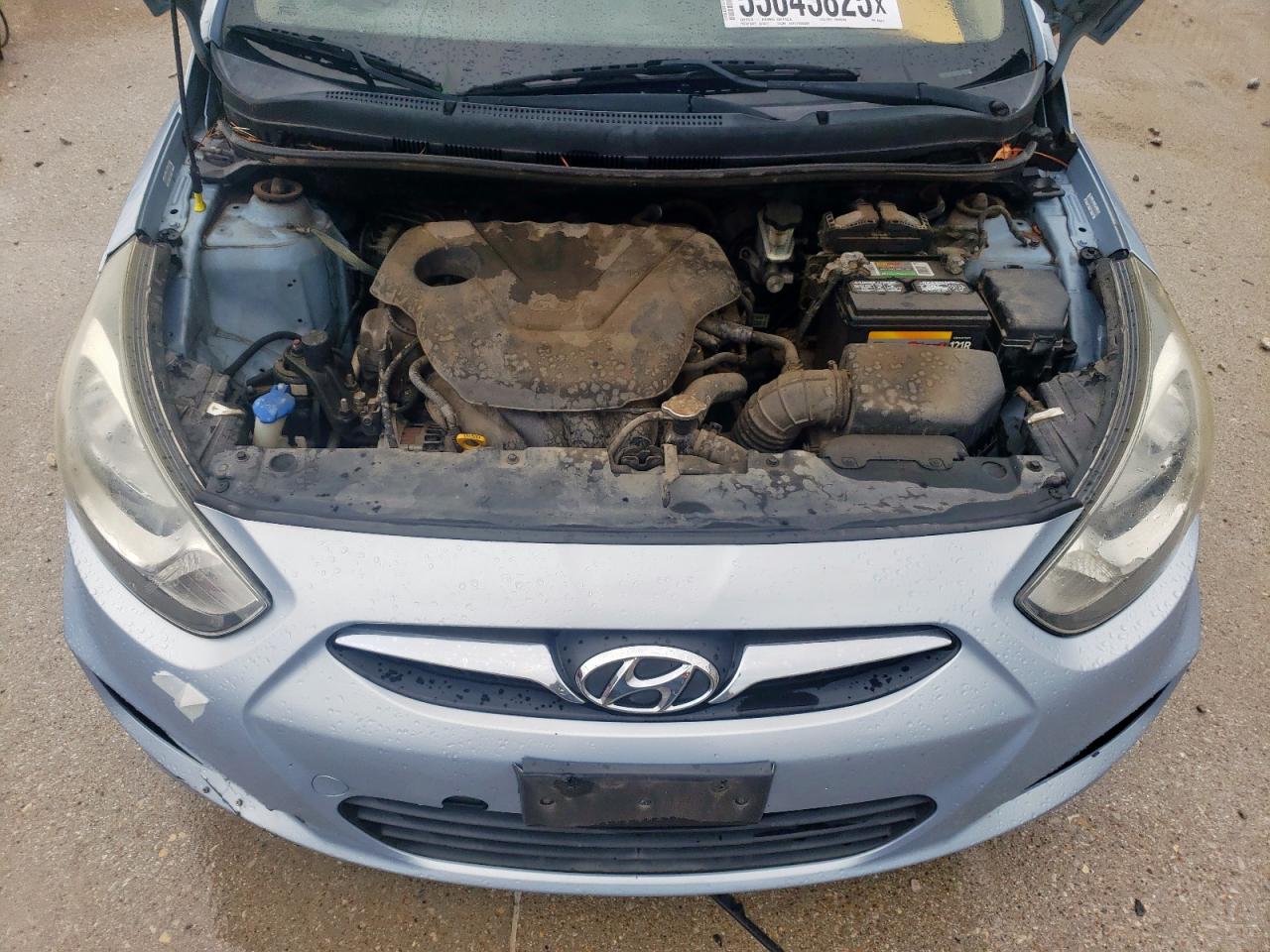 2012 Hyundai Accent Gls VIN: KMHCT4AE8CU058971 Lot: 55045825