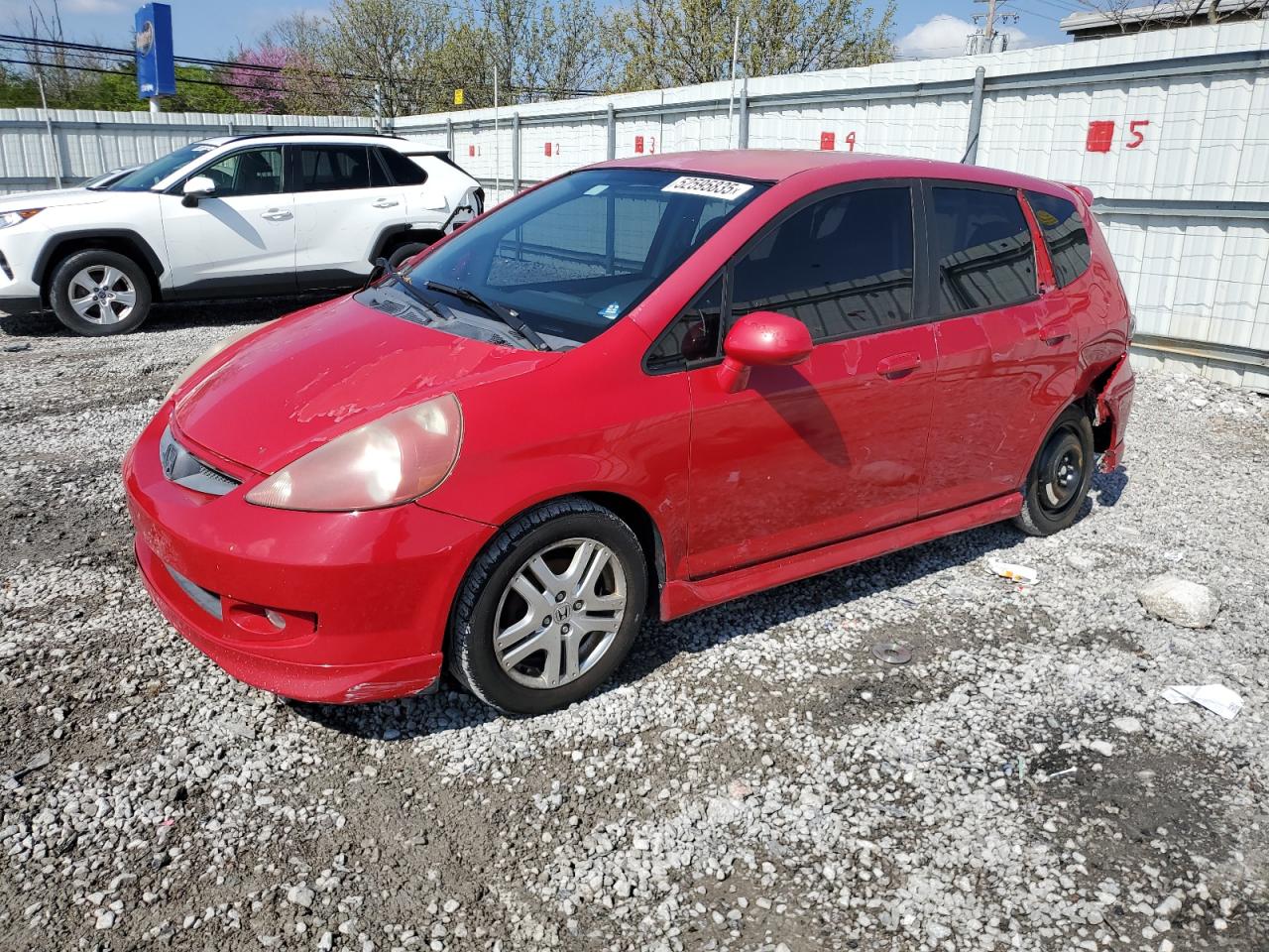 2007 Honda Fit S للبيع في Walton، KY - Rear End