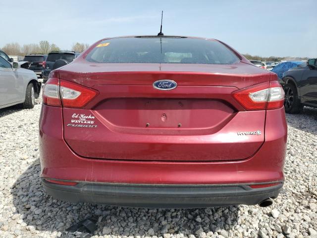 Седаны FORD FUSION 2014 Красный