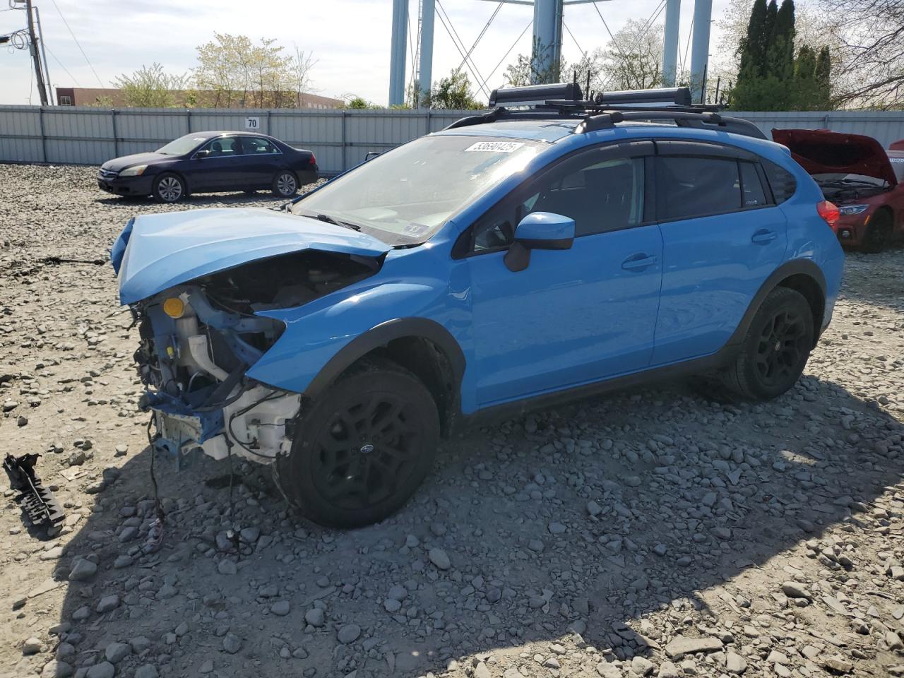 2017 Subaru Crosstrek Premium იყიდება Windsor-ში, NJ - Front End