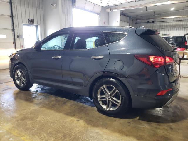  HYUNDAI SANTA FE 2017 Granatowy