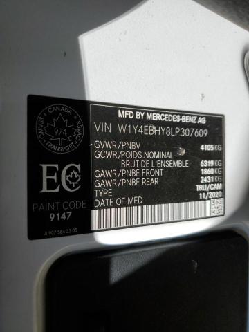 2020 MERCEDES-BENZ SPRINTER 2500  