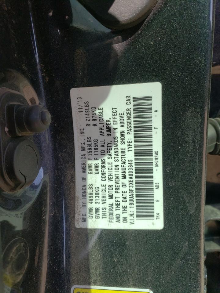 2014 Acura Tl Se VIN: 19UUA8F3XEA003845 Lot: 53149195