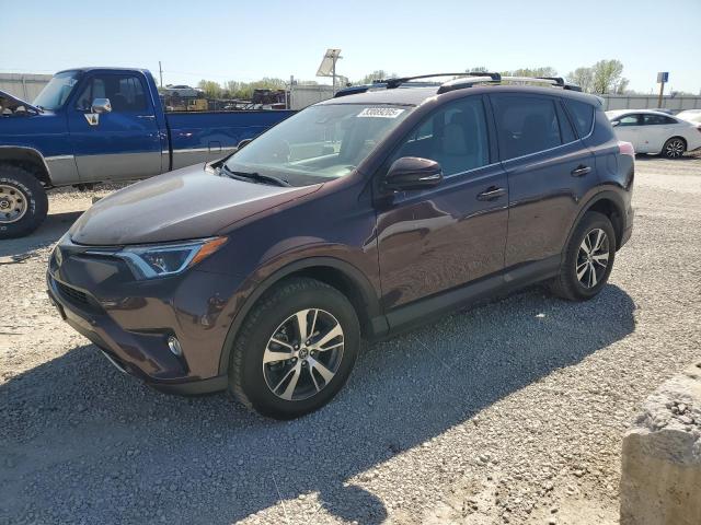  TOYOTA RAV4 2017 Фиолетовый