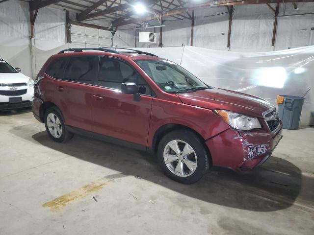  SUBARU FORESTER 2016 Red