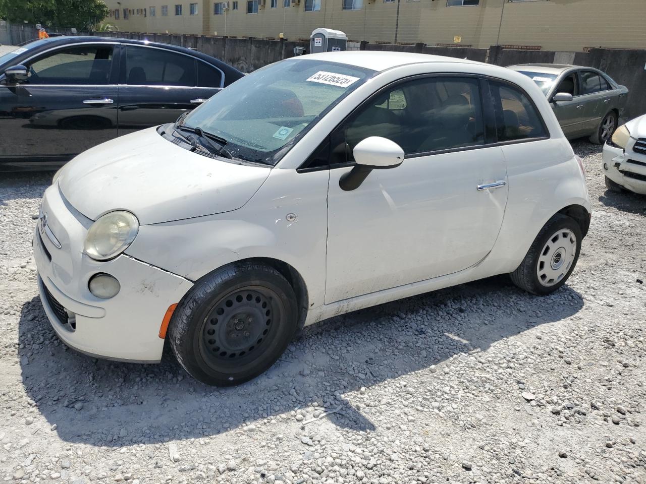 2013 Fiat 500 Pop zu verkaufen in Opa Locka, FL - Front End