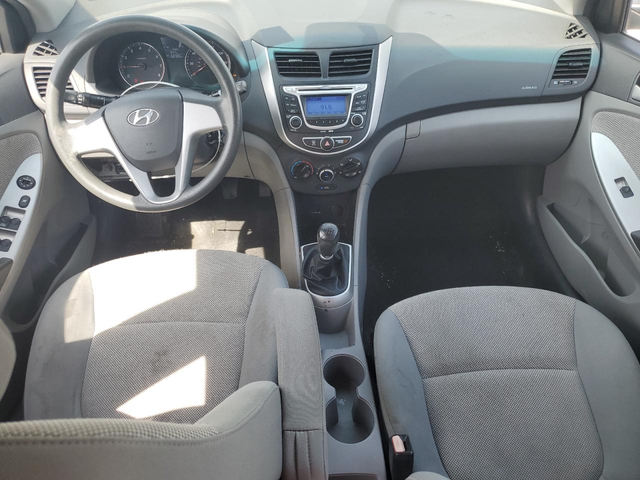 2012 Hyundai Accent Gls VIN: KMHCT4AEXCU081121 Lot: 54296235