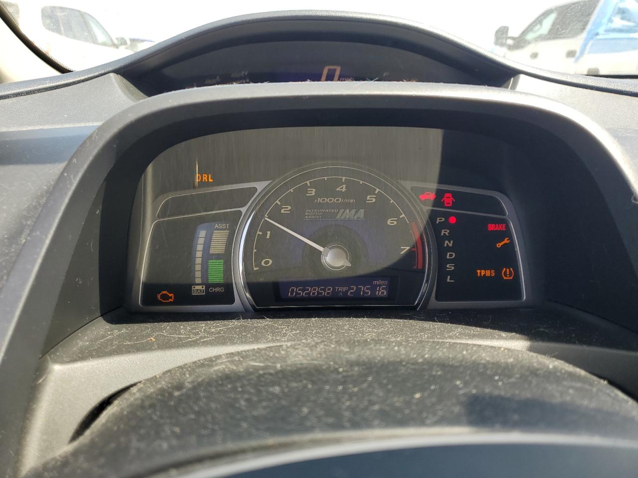 2008 Honda Civic Hybrid VIN: JHMFA36228S027300 Lot: 53917465