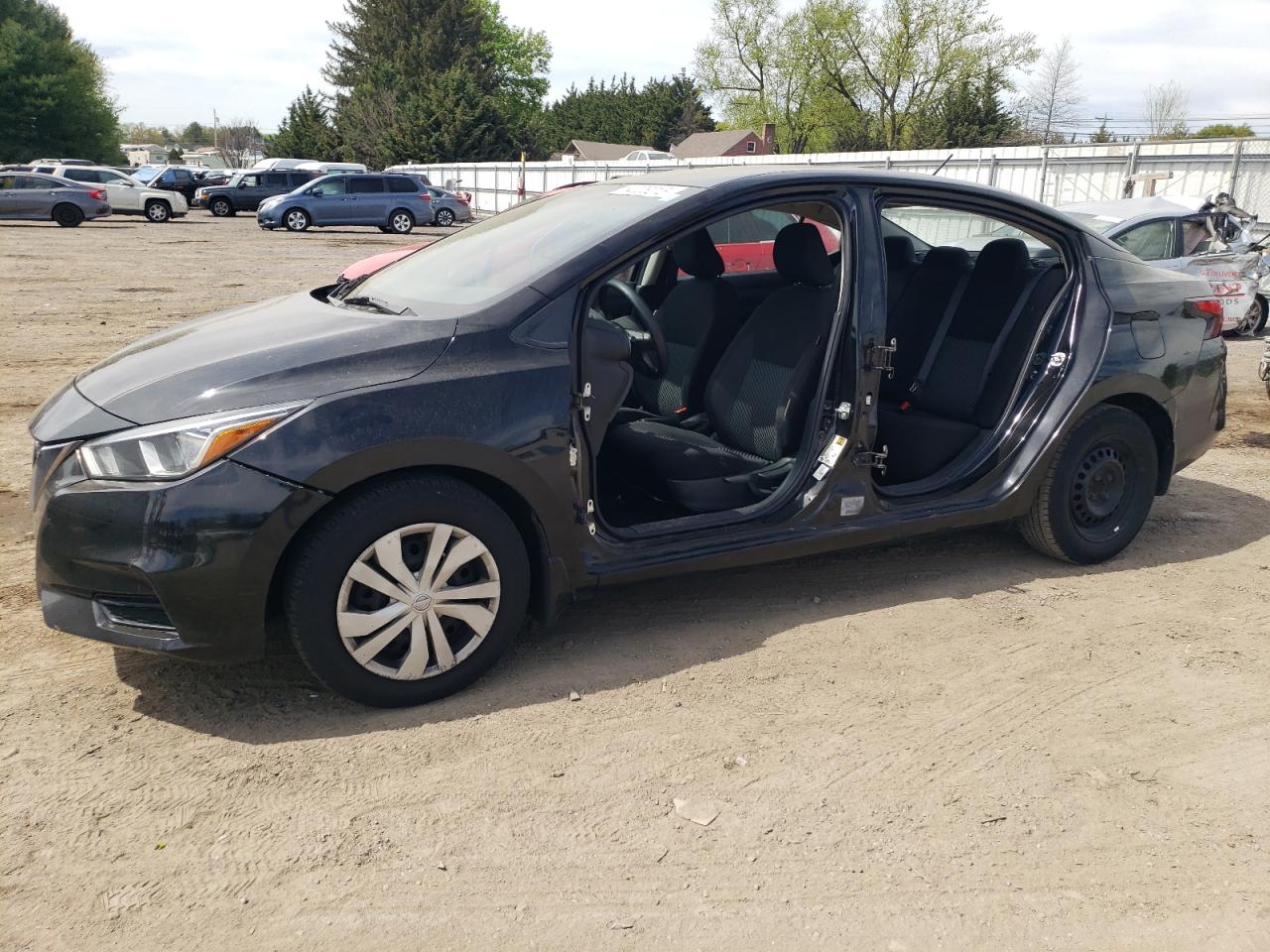 2020 Nissan Versa S for Sale in Finksburg, MD - Side