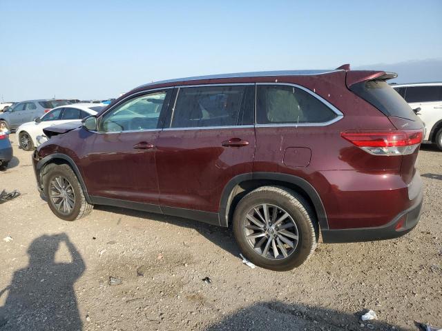  TOYOTA HIGHLANDER 2019 Burgundy