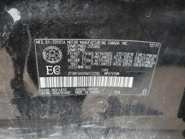 2011 TOYOTA RAV4 SPORT