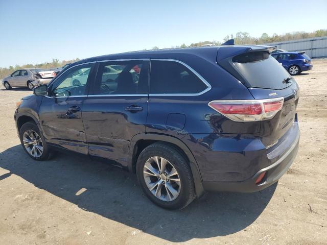 Parquets TOYOTA HIGHLANDER 2014 Blue