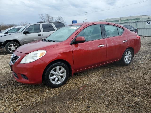 NISSAN VERSA 2014 Burgundy