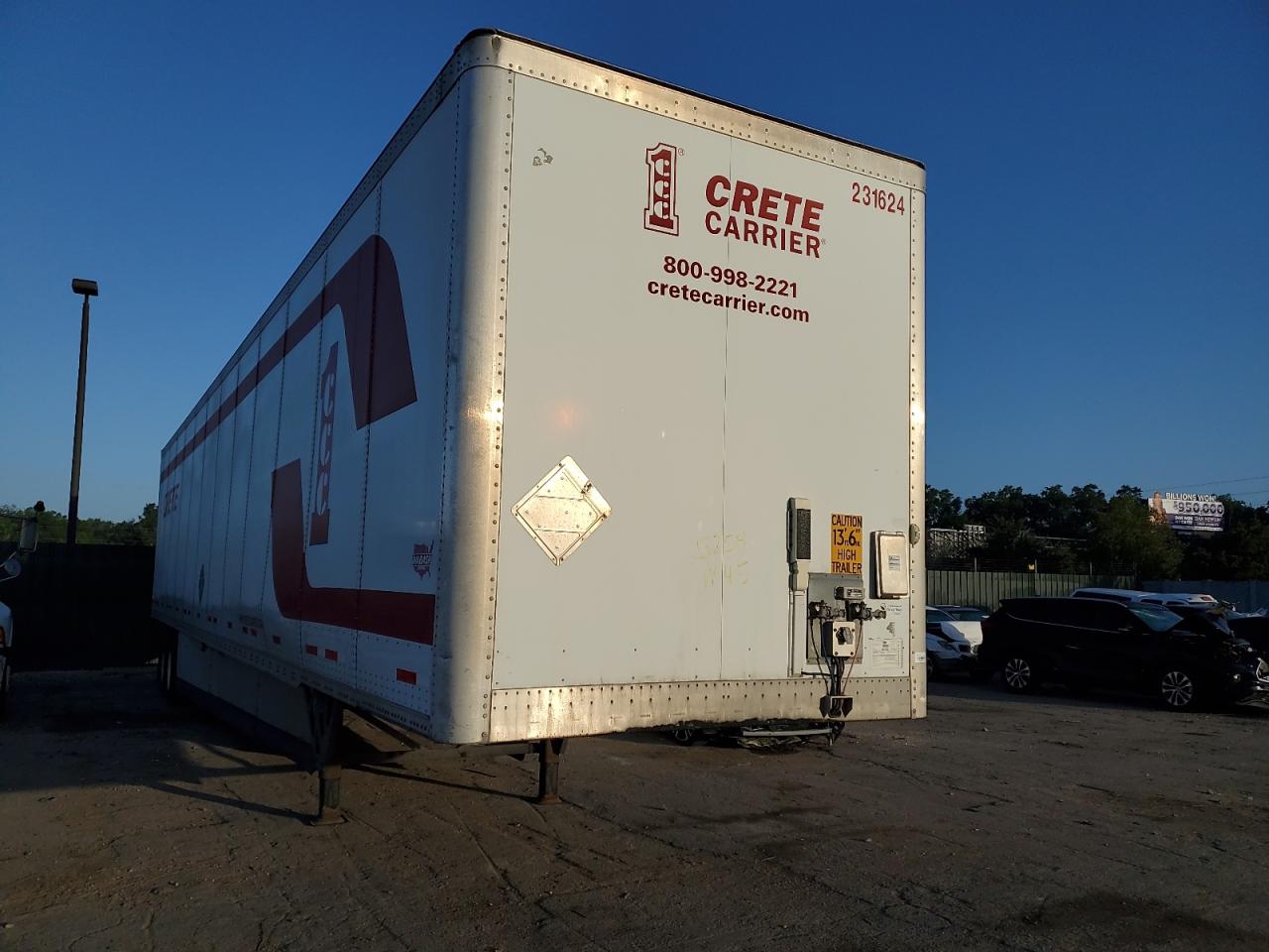 2018 Wabash Dry Van Trailer zu verkaufen in Apopka, FL - Side