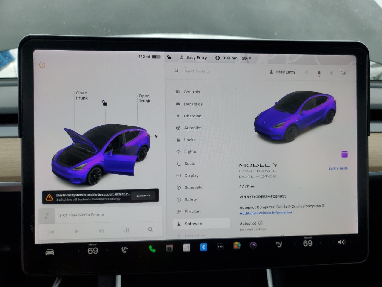 2021 Tesla Model Y VIN: 5YJYGDEE3MF084655 Lot: 53835715
