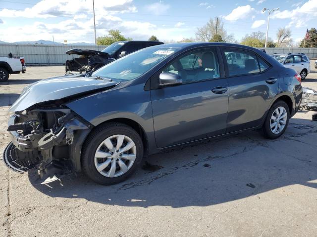  TOYOTA COROLLA 2016 Серый