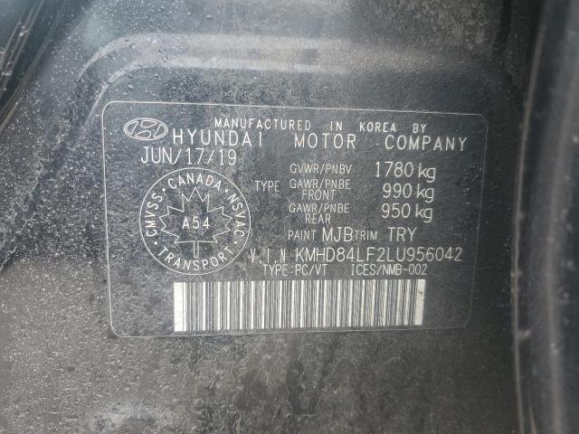 2020 HYUNDAI ELANTRA SEL