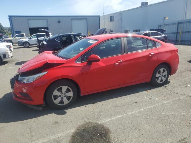  CHEVROLET CRUZE 2017 Czerwony