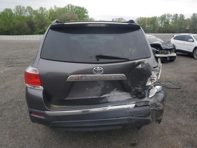  TOYOTA HIGHLANDER 2013 Gray
