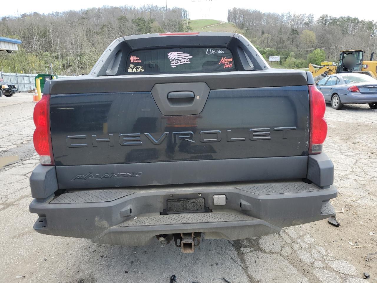 2003 Chevrolet Avalanche K1500 VIN: 3GNEK13T33G186040 Lot: 52951415