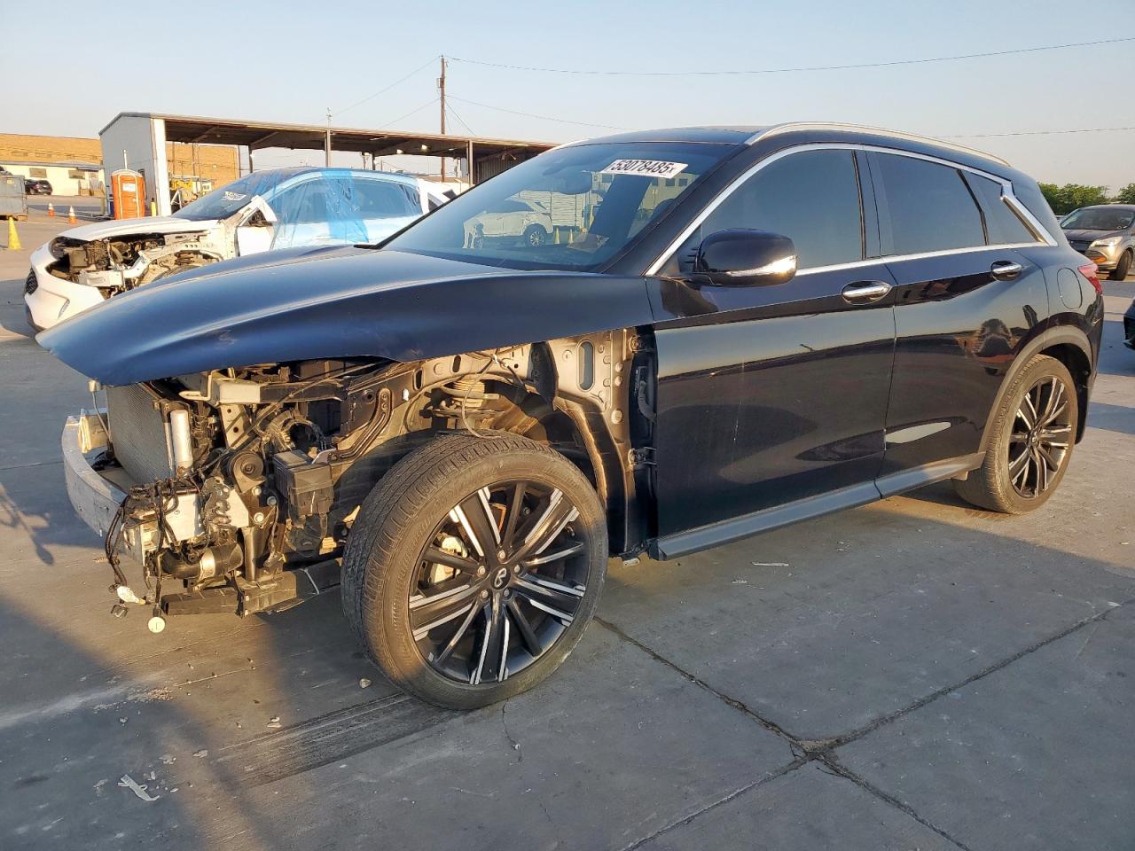 2021 Infiniti Qx50 Luxe იყიდება Grand Prairie-ში, TX - Front End