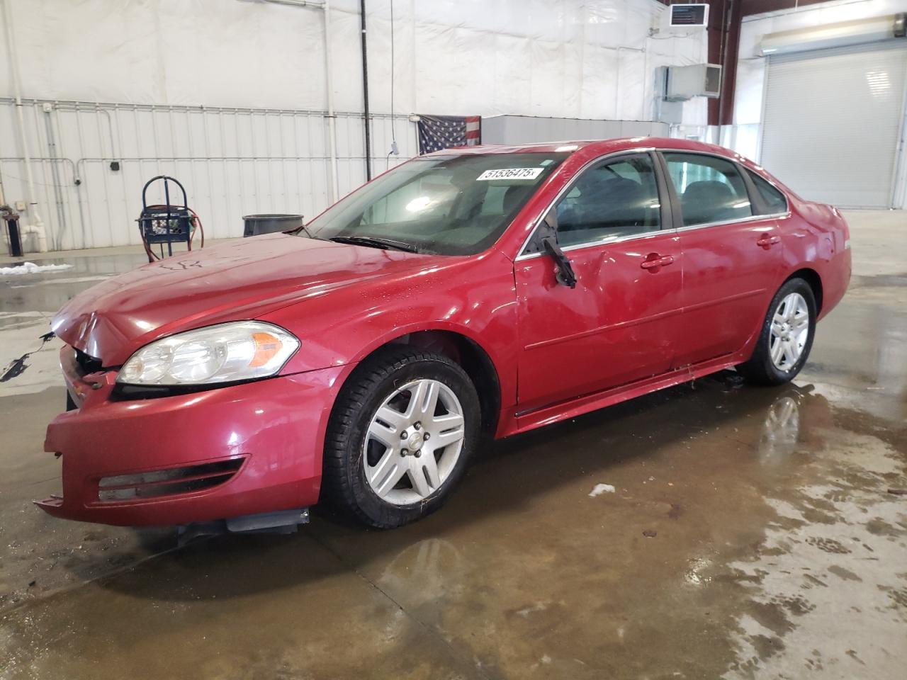 2014 Chevrolet Impala Limited Lt for Sale in Avon, MN - Rollover