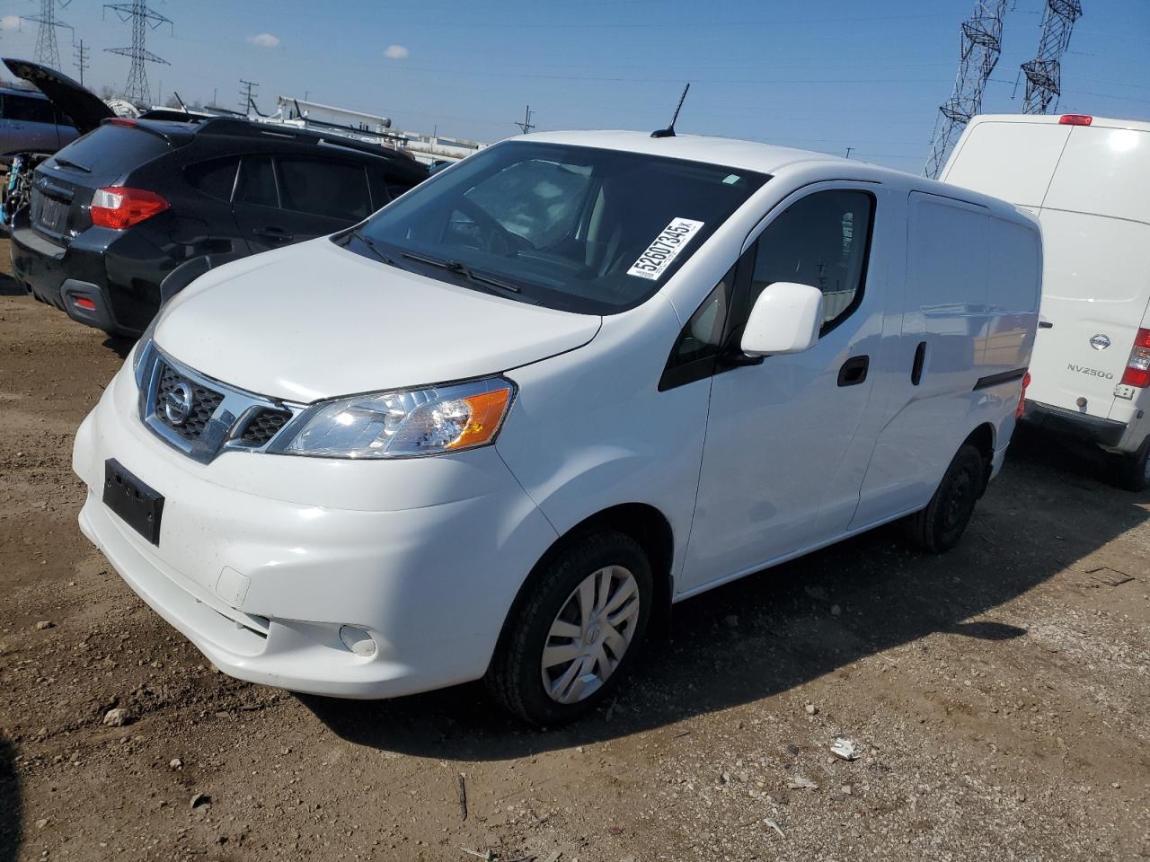 2020 Nissan Nv200 2.5S na sprzedaż w Elgin, IL - Rear End