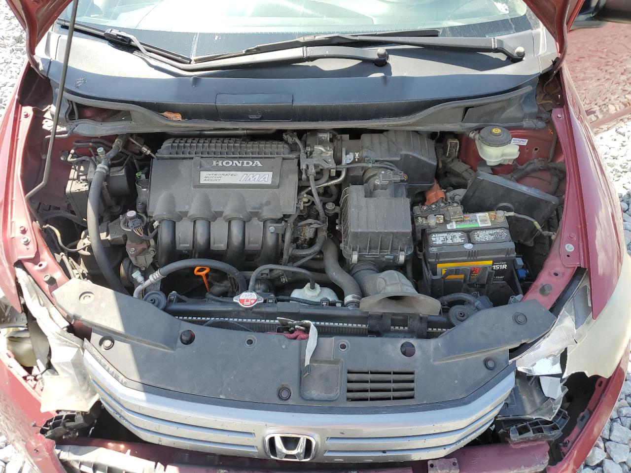 2010 Honda Insight Ex VIN: JHMZE2H75AS043033 Lot: 51468585
