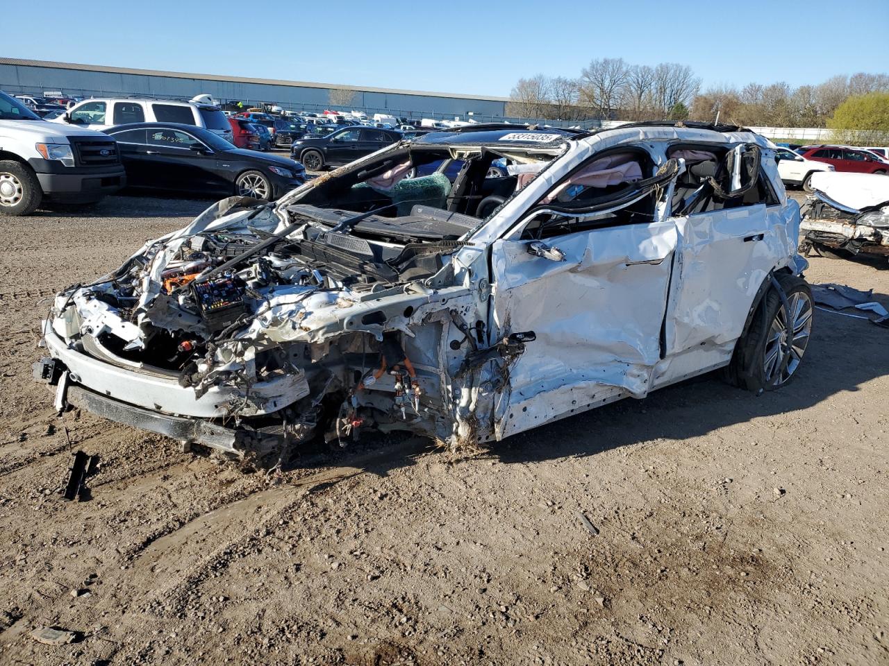 2024 Cadillac Lyriq Luxury за продажба в Davison, MI - Rollover