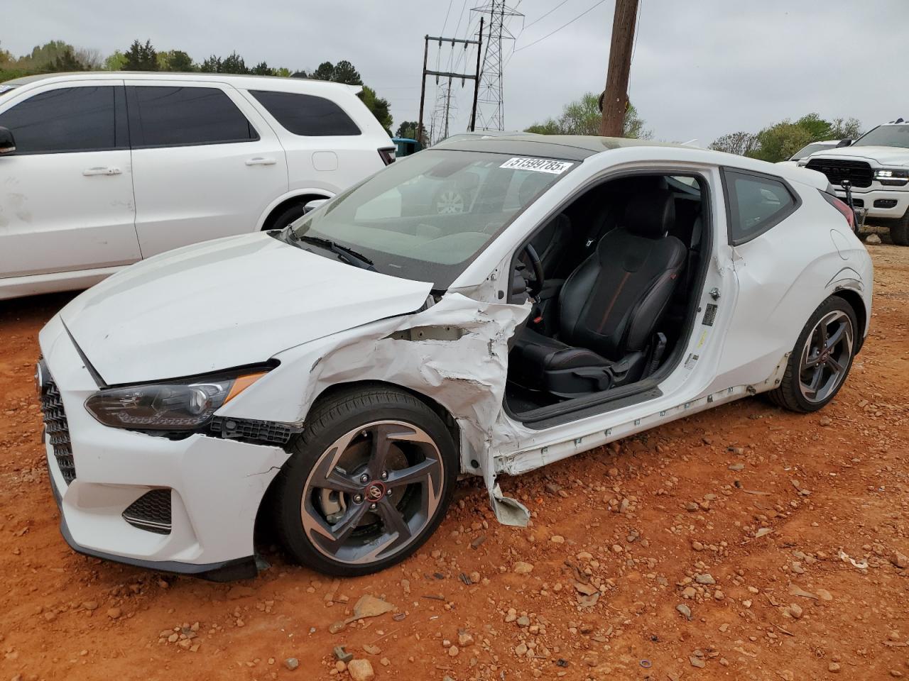 2020 Hyundai Veloster Turbo за продажба в China Grove, NC - All Over