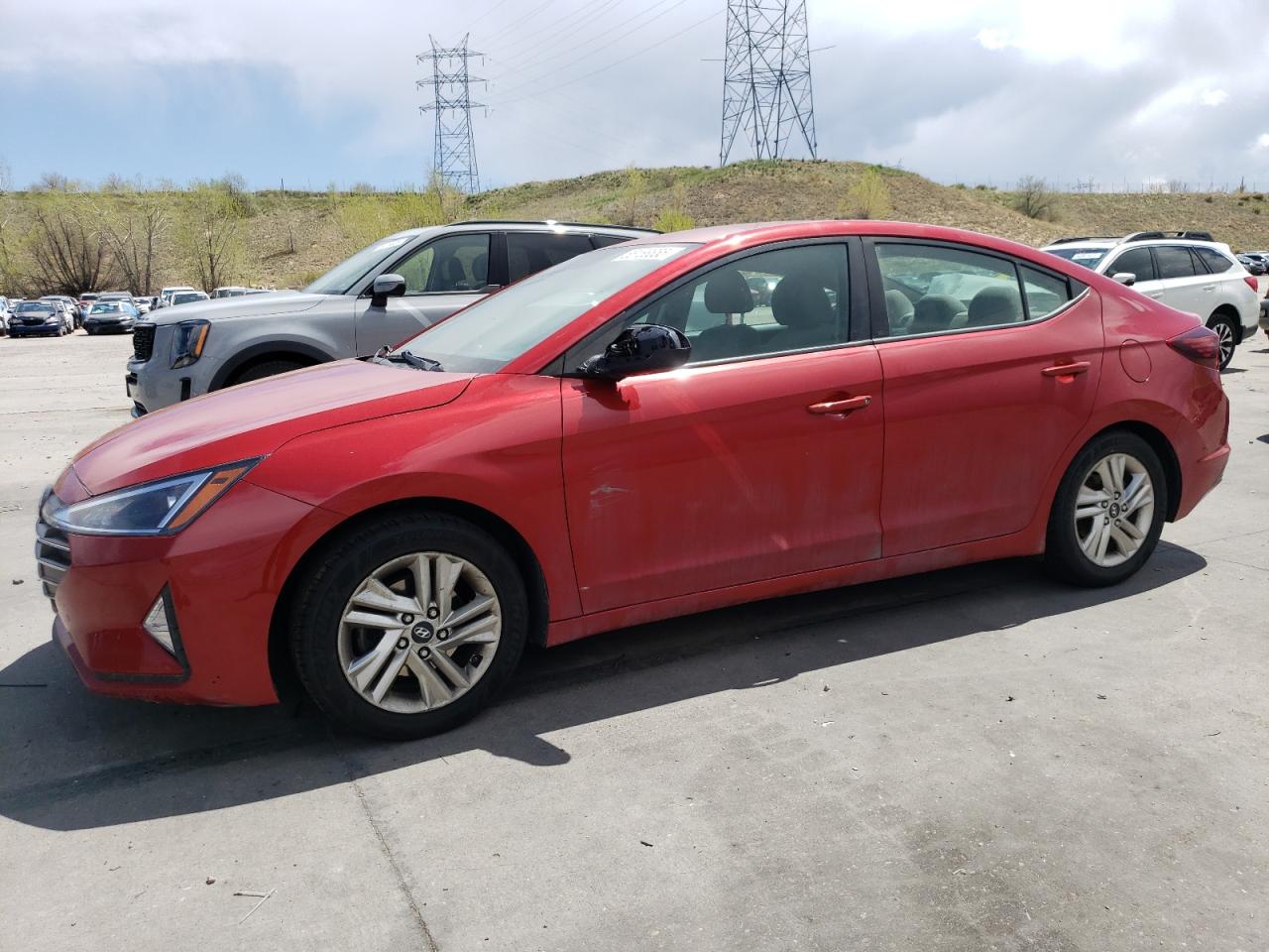 2020 Hyundai Elantra Sel للبيع في Littleton، CO - Side