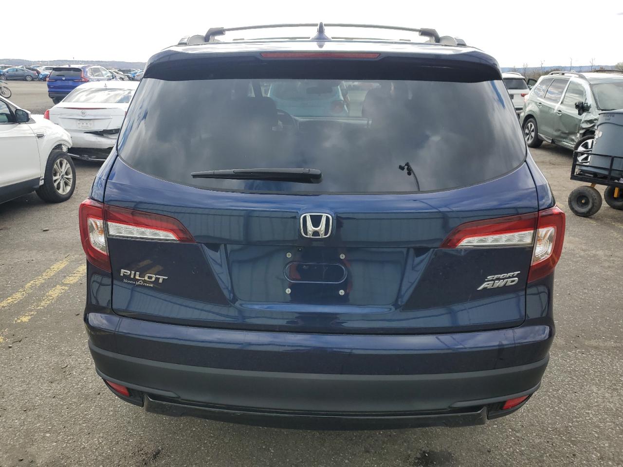 2022 Honda Pilot Spor VIN: FNYF6H3XNB043188 Lot: 52575165