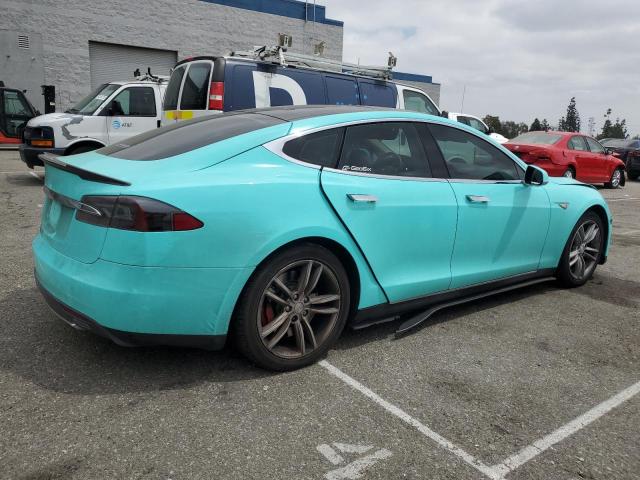  TESLA MODEL S 2013 Turquoise
