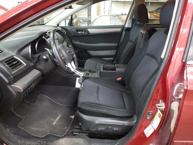  SUBARU OUTBACK 2017 Бордовый