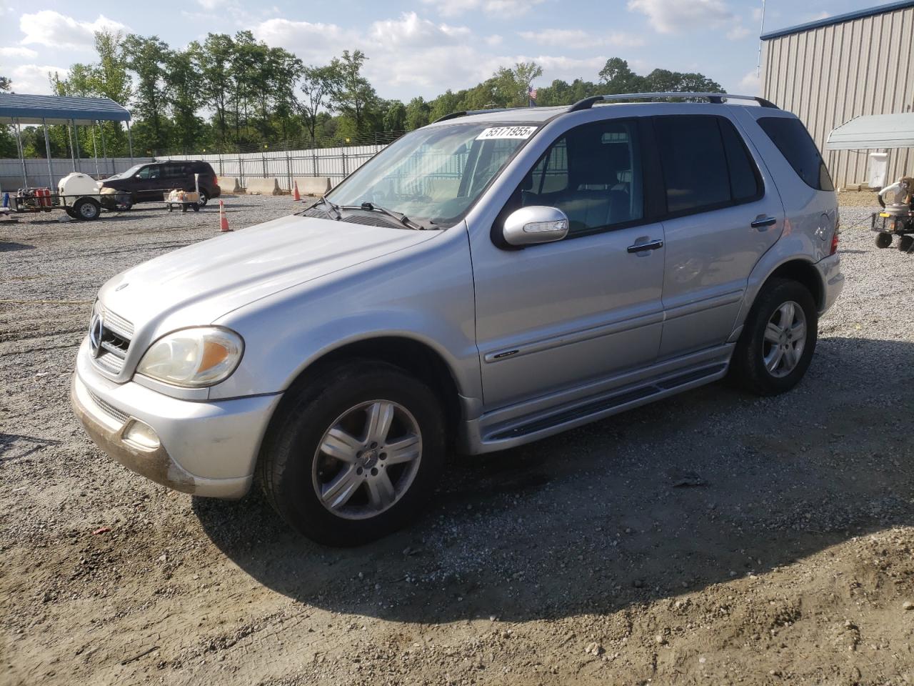 2005 Mercedes-Benz Ml 500 на продаже в Spartanburg, SC - Side