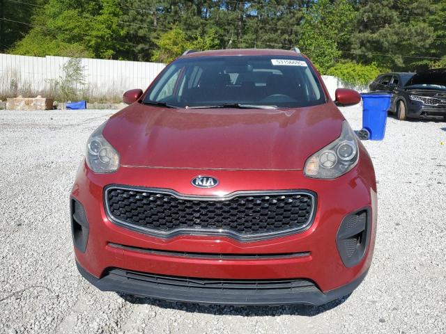  KIA SPORTAGE 2017 Czerwony