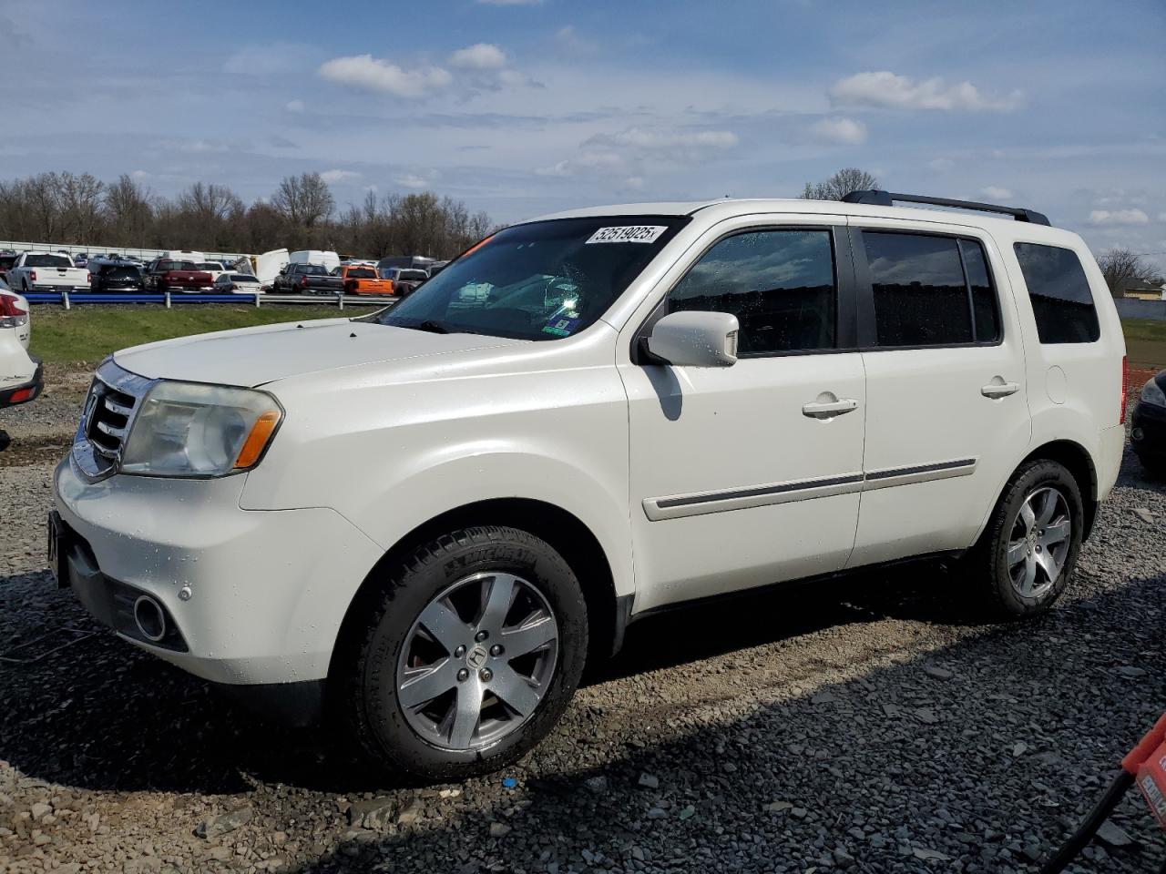 2014 Honda Pilot Touring en Venta en Hillsborough, NJ - Side
