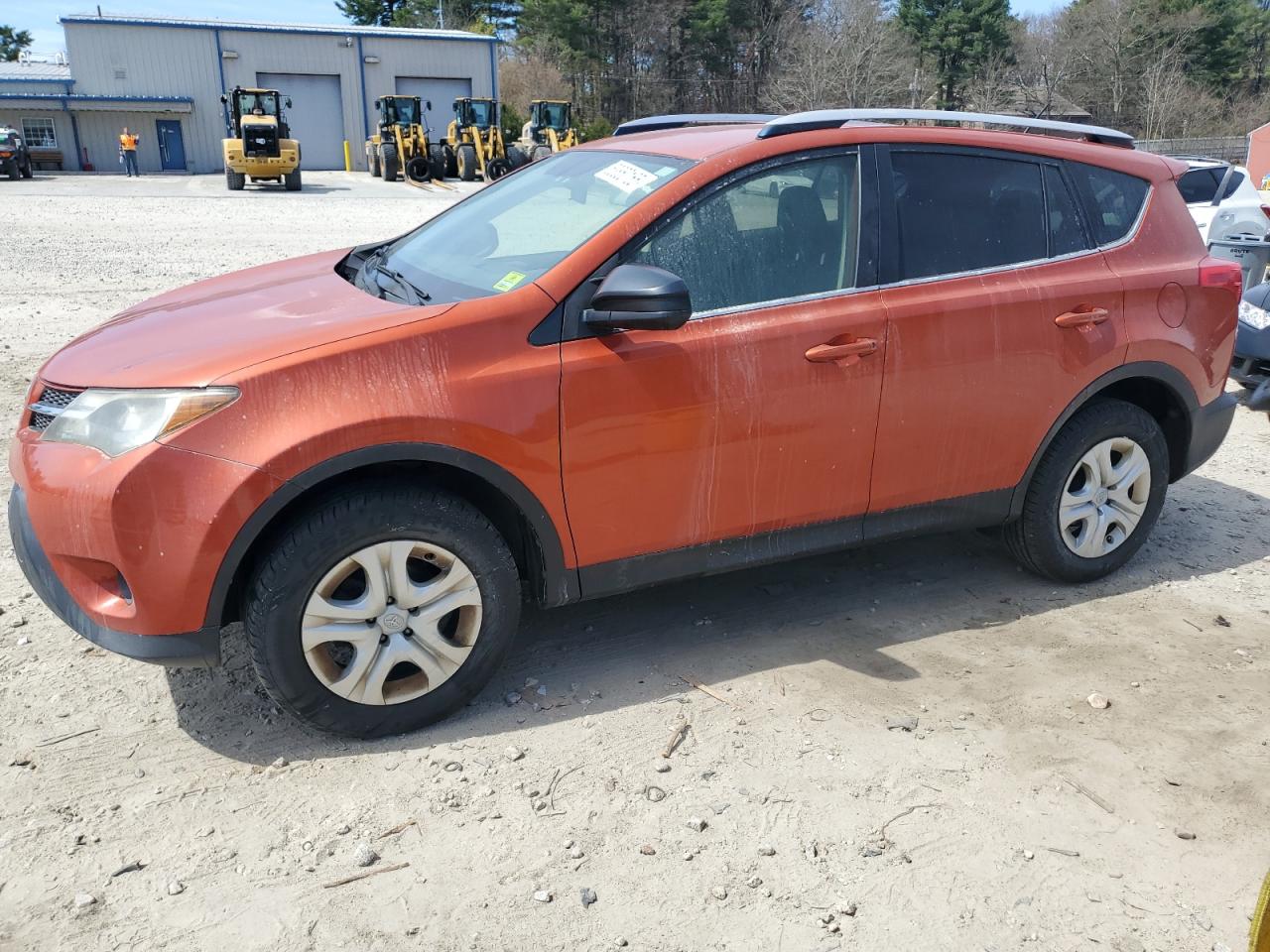 2015 Toyota Rav4 Le للبيع في Mendon، MA - Burn